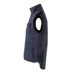 VL NERGAL. Wyściełana kamizelka, dwukolorowa, z wieloma kieszeniami (120 g/m²), z poliestru (100%)