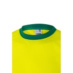 VL BRAHMA. Dwukolorowa koszulka techniczna w kształcie ptasiego oka (140 g/m²) z poliestru (100%)