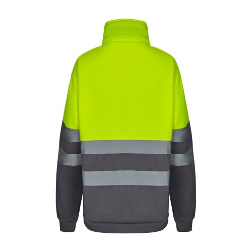 VL THOR. Dwukolorowa bluza (300 g/m²) z polaru poliestrowego (100%)