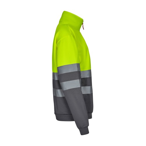 VL THOR. Dwukolorowa bluza (300 g/m²) z polaru poliestrowego (100%)