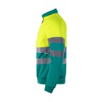VL THOR. Dwukolorowa bluza (300 g/m²) z polaru poliestrowego (100%)