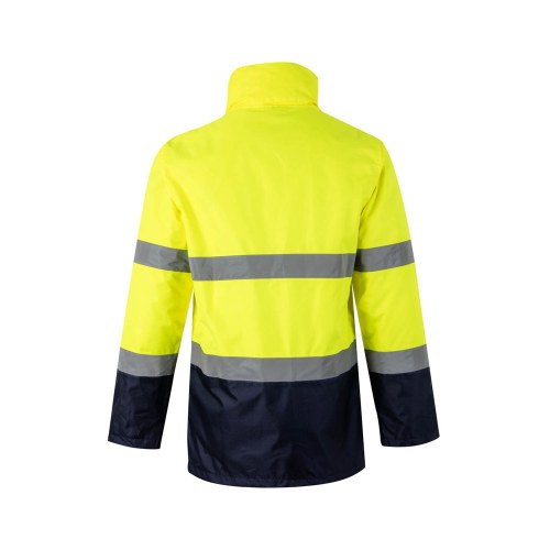 VL THEMIS. Dwukolorowa kurtka (190 g/m²) z poliestru (100%) z powłoką PU
