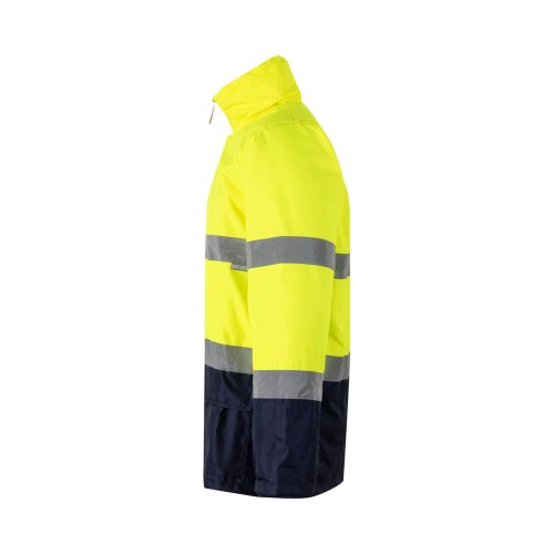 VL THEMIS. Dwukolorowa kurtka (190 g/m²) z poliestru (100%) z powłoką PU