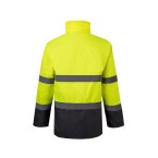 VL THEMIS LARGE. Dwukolorowa kurtka (190 g/m²) z poliestru (100%) z powłoką PU