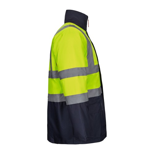 VL JUNO LARGE. Dwukolorowa kurtka 4 w 1 (180 g/m²) z poliestru (100%) z powłoką PU