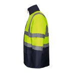 VL JUNO LARGE. Dwukolorowa kurtka 4 w 1 (180 g/m²) z poliestru (100%) z powłoką PU