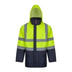 VL JUNO LARGE. Dwukolorowa kurtka 4 w 1 (180 g/m²) z poliestru (100%) z powłoką PU