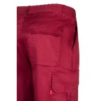 VL MABON. Spodnie diagonalne z wieloma kieszeniami (200 g/m²), wykonane z bawełny (35%) i poliestru (65%)