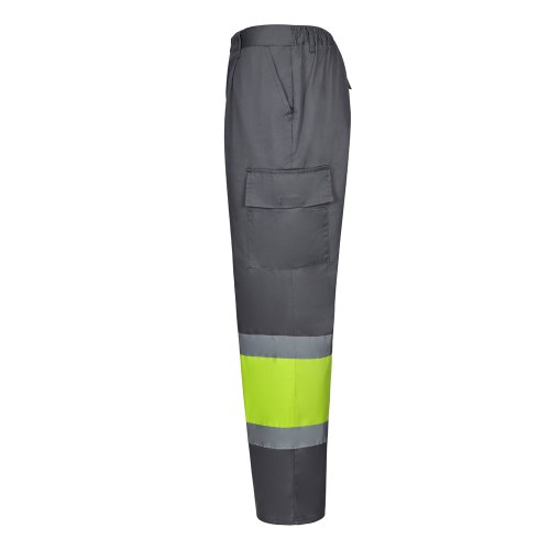 VL ARTEMIS. Dwukolorowe spodnie z diagonalu (190 g/m²), bawełny (20%) i poliestru (80%)