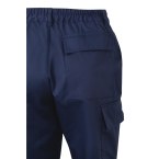 VL ARTEMIS. Dwukolorowe spodnie z diagonalu (190 g/m²), bawełny (20%) i poliestru (80%)
