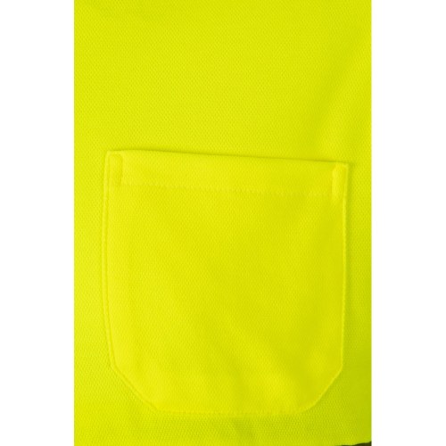 VL PLUTO LARGE. Dwukolorowa koszulka polo pikowana (150 g/m²) z długim rękawem, z bawełny (55%) i poliestru (45%)