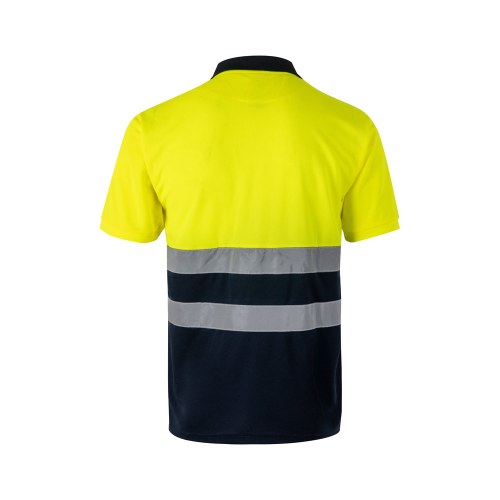 VL FORTUNA. Koszulka polo Bird-eye (140 g/m²) z krótkim rękawem, poliester (100%)