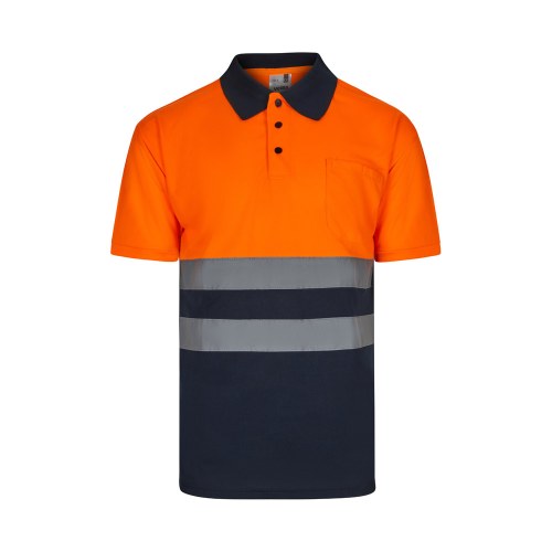 VL FORTUNA. Koszulka polo Bird-eye (140 g/m²) z krótkim rękawem, poliester (100%)
