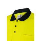 VL FORTUNA. Koszulka polo Bird-eye (140 g/m²) z krótkim rękawem, poliester (100%)