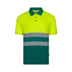 VL FORTUNA. Koszulka polo Bird-eye (140 g/m²) z krótkim rękawem, poliester (100%)