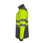 VL HESTIA. Dwukolorowa kurtka soft shell (280 g/m²) z poliestru (96%) i elastanu (4%)