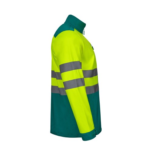 VL HESTIA LARGE. Dwukolorowa kurtka soft shell (280 g/m²), z polarową podszewką i membraną TPU, z poliestru (96%) i elastanu (4%)