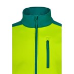 VL HESTIA LARGE. Dwukolorowa kurtka soft shell (280 g/m²), z polarową podszewką i membraną TPU, z poliestru (96%) i elastanu (4%)