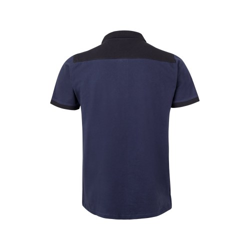 VL VELES. Dwukolorowa koszulka polo piqué (180 g/m²), krótki rękaw, bawełna (60%) i poliester (40%)