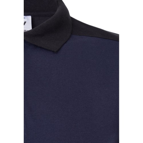 VL VELES. Dwukolorowa koszulka polo piqué (180 g/m²), krótki rękaw, bawełna (60%) i poliester (40%)