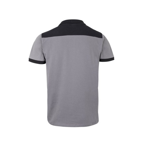 VL VELES. Dwukolorowa koszulka polo piqué (180 g/m²), krótki rękaw, bawełna (60%) i poliester (40%)