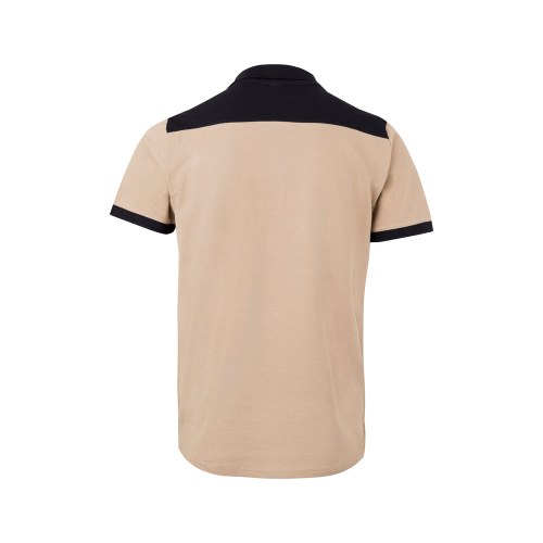 VL VELES. Dwukolorowa koszulka polo piqué (180 g/m²), krótki rękaw, bawełna (60%) i poliester (40%)