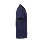 VL VELES. Dwukolorowa koszulka polo piqué (180 g/m²), krótki rękaw, bawełna (60%) i poliester (40%)
