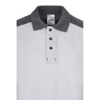 VL VELES. Dwukolorowa koszulka polo piqué (180 g/m²), krótki rękaw, bawełna (60%) i poliester (40%)