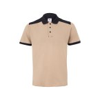 VL VELES. Dwukolorowa koszulka polo piqué (180 g/m²), krótki rękaw, bawełna (60%) i poliester (40%)
