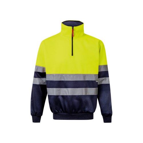 VL THOR LARGE. Dwukolorowa bluza (300 g/m²) z poliestrowego polaru (100%)