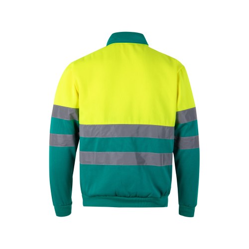 VL THOR LARGE. Dwukolorowa bluza (300 g/m²) z poliestrowego polaru (100%)