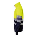 VL THOR LARGE. Dwukolorowa bluza (300 g/m²) z poliestrowego polaru (100%)