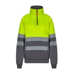 VL THOR LARGE. Dwukolorowa bluza (300 g/m²) z poliestrowego polaru (100%)