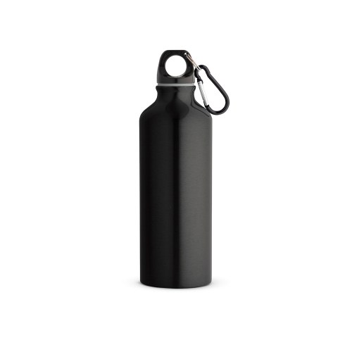 RE-LANDSCAPE M. Butelka aluminiowa z recyklingu (100% rAL) karabińczykiem 530 ml