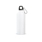 RE-LANDSCAPE M. Butelka aluminiowa z recyklingu (100% rAL) karabińczykiem 530 ml