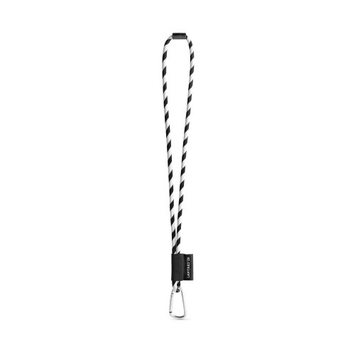 75089. SET Lanyard TUBE Long (Ø 7 mm) z karabińczykiem w kształcie litery D o długości 55 mm i zapięciem bezpieczeństwa o średnicy Ø 7 mm