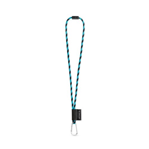 75089. SET Lanyard TUBE Long (Ø 7 mm) z karabińczykiem w kształcie litery D o długości 55 mm i zapięciem bezpieczeństwa o średnicy Ø 7 mm