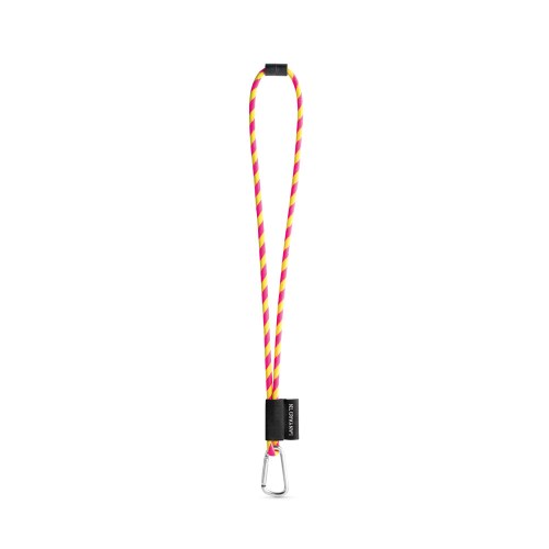 75089. SET Lanyard TUBE Long (Ø 7 mm) z karabińczykiem w kształcie litery D o długości 55 mm i zapięciem bezpieczeństwa o średnicy Ø 7 mm