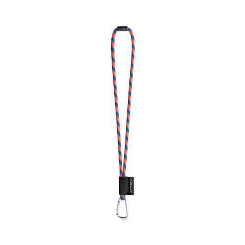 75089. SET Lanyard TUBE Long (Ø 7 mm) z karabińczykiem w kształcie litery D o długości 55 mm i zapięciem bezpieczeństwa o średnicy Ø 7 mm