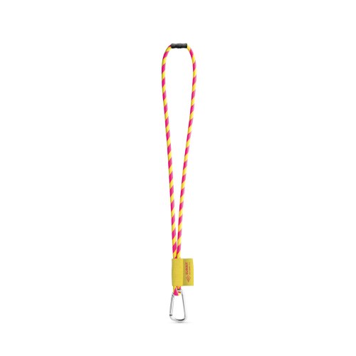 75089. SET Lanyard TUBE Long (Ø 7 mm) z karabińczykiem w kształcie litery D o długości 55 mm i zapięciem bezpieczeństwa o średnicy Ø 7 mm