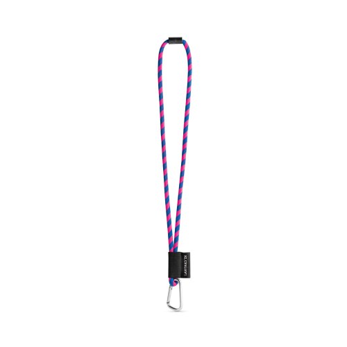 75089. SET Lanyard TUBE Long (Ø 7 mm) z karabińczykiem w kształcie litery D o długości 55 mm i zapięciem bezpieczeństwa o średnicy Ø 7 mm