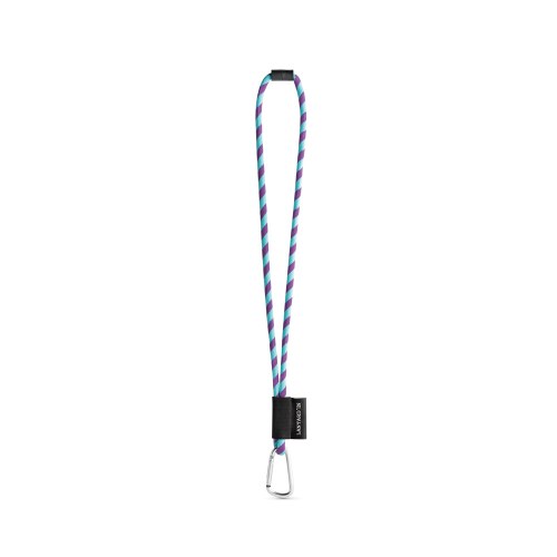75089. SET Lanyard TUBE Long (Ø 7 mm) z karabińczykiem w kształcie litery D o długości 55 mm i zapięciem bezpieczeństwa o średnicy Ø 7 mm