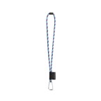 75089. SET Lanyard TUBE Long (Ø 7 mm) z karabińczykiem w kształcie litery D o długości 55 mm i zapięciem bezpieczeństwa o średnicy Ø 7 mm