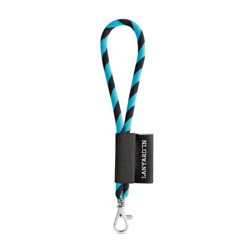 75090. SET Lanyard TUBE Short (Ø 7 mm) z karabińczykiem 9 mm