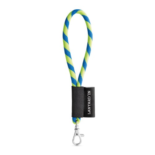 75090. SET Lanyard TUBE Short (Ø 7 mm) z karabińczykiem 9 mm