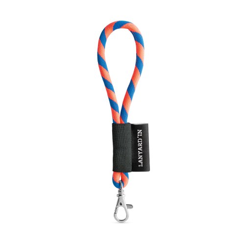 75090. SET Lanyard TUBE Short (Ø 7 mm) z karabińczykiem 9 mm