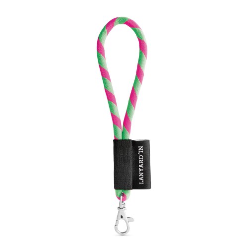 75090. SET Lanyard TUBE Short (Ø 7 mm) z karabińczykiem 9 mm