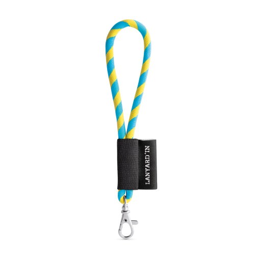 75090. SET Lanyard TUBE Short (Ø 7 mm) z karabińczykiem 9 mm
