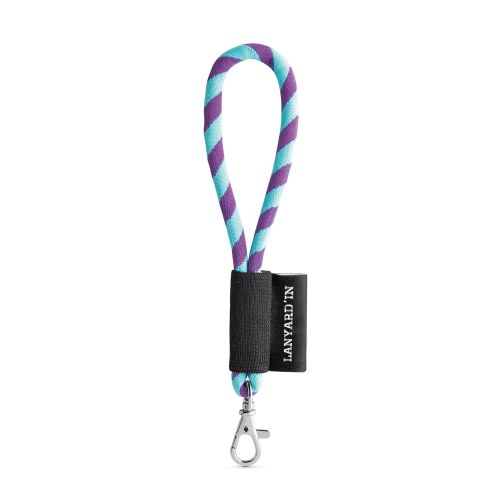 75090. SET Lanyard TUBE Short (Ø 7 mm) z karabińczykiem 9 mm