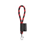 75090. SET Lanyard TUBE Short (Ø 7 mm) z karabińczykiem 9 mm